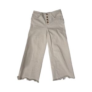 LOFT Off-White Denim Pants